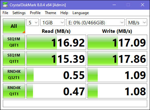 Seagate Backup Plus 500GB External Hard Drive | 100% health