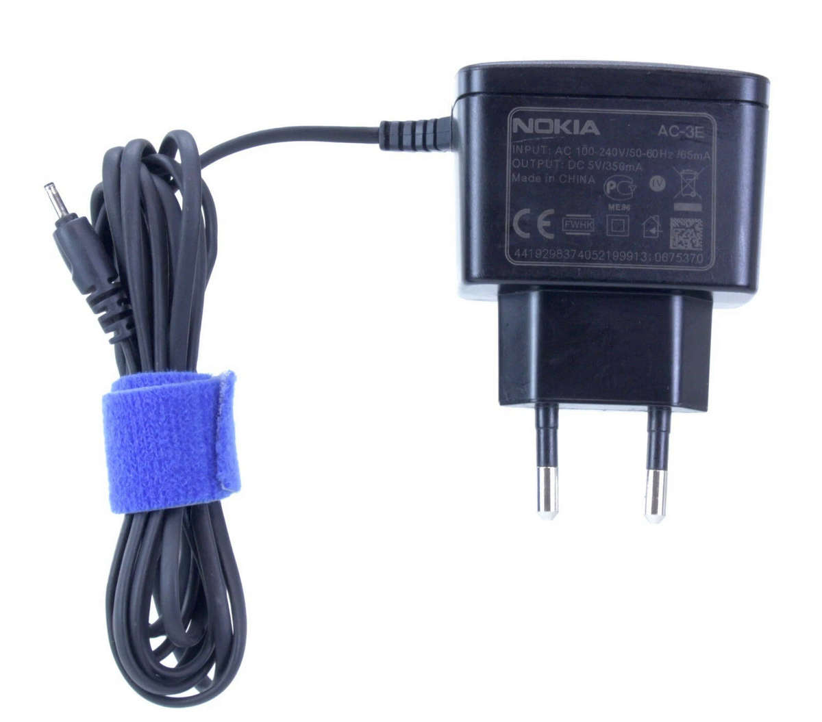 Nokia AC-3E Original Charger for 1200, 1203, 1208, 1650, 1661