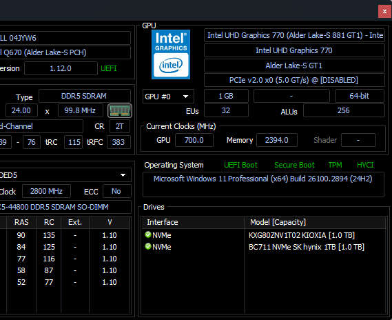 Dell OptiPlex Micro | Core i5-14500T 14C/20T | 32GB DDR5 | 1TB NVMe | Win 11 Pro | Like new !