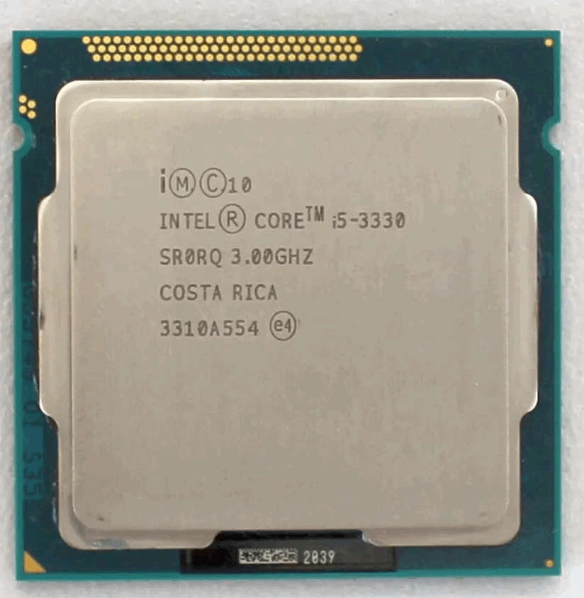 Intel Core i5-3330 | 4 Cores @ 3.2GHz Turbo | 6MB Smart Cache | Socket 1155