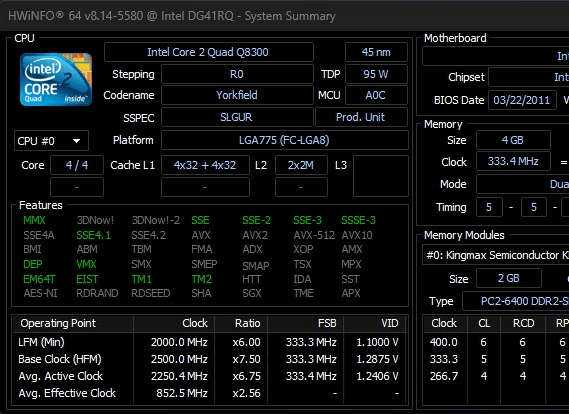 Proline PC | Intel 2.5GHz | 1TB HDD | 4GB RAM | Windows 11 Pro activated