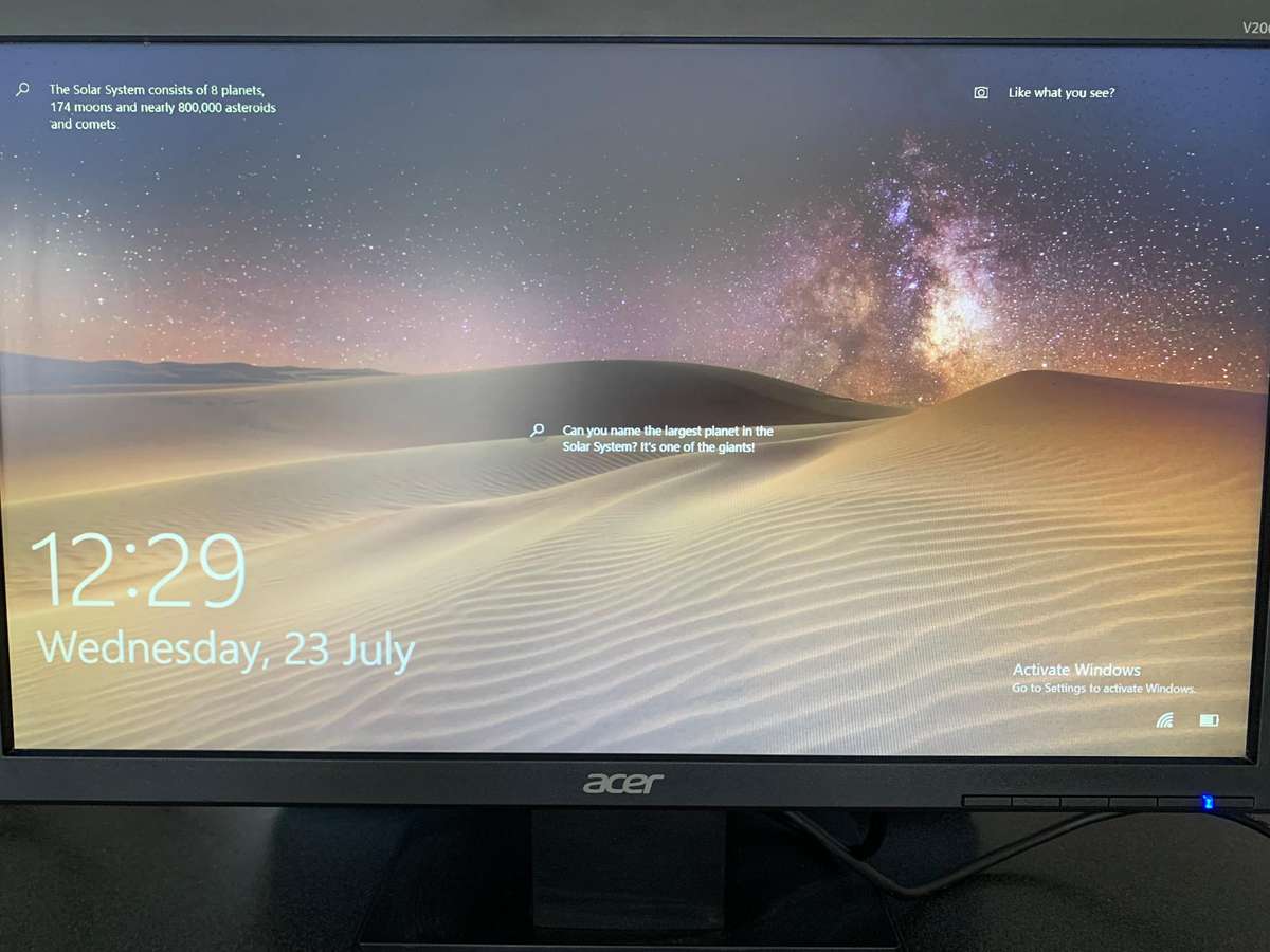 Acer V206HQL 19.5-inch 1600 x 900p HD 60HZ LED Monitor