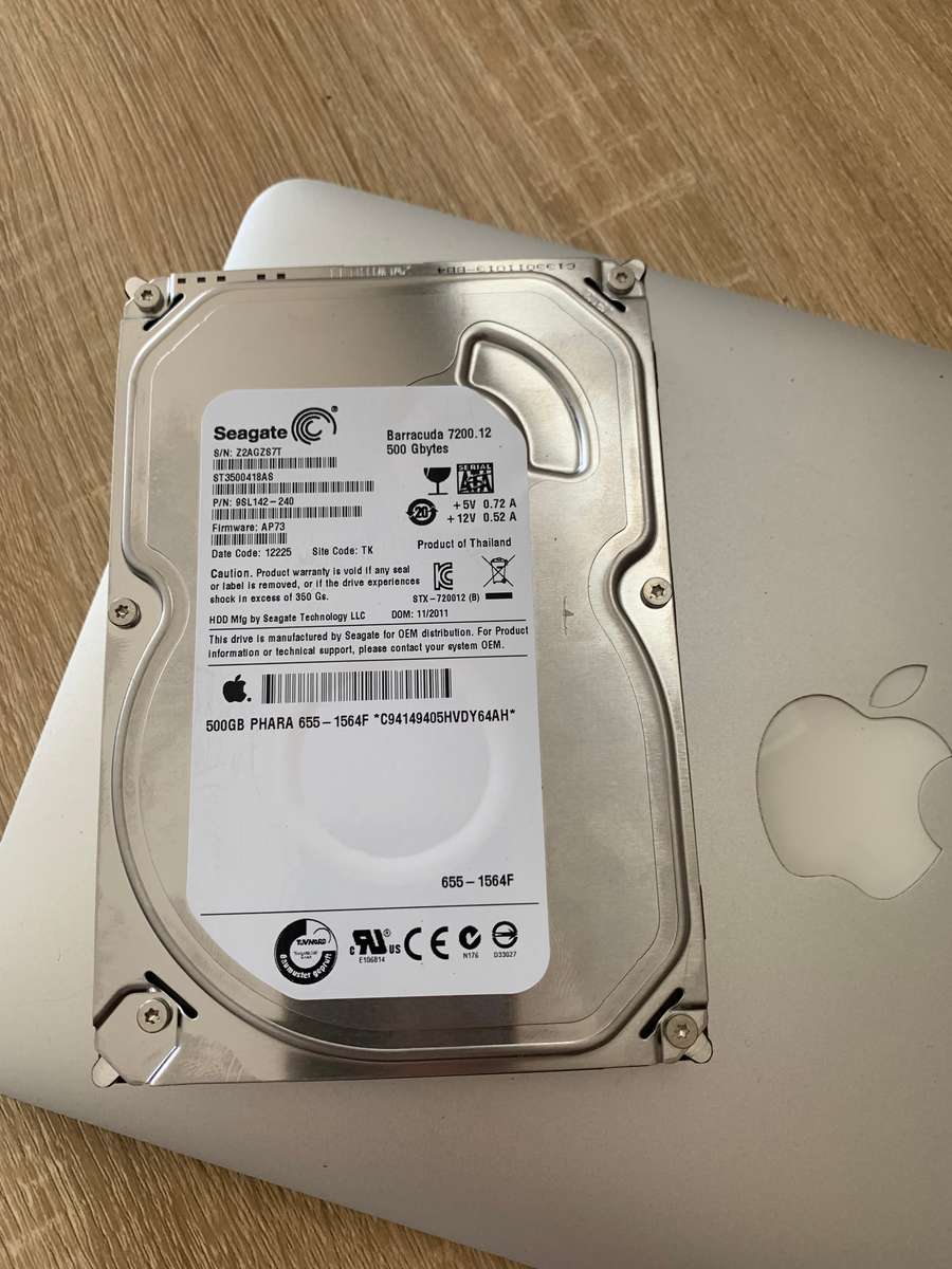 ORIGINAL SAMSUNG APPLE HARD DRIVE 3.5" | 500GB |  WITH MACOS SNOW LEOPARD PRE LOADED