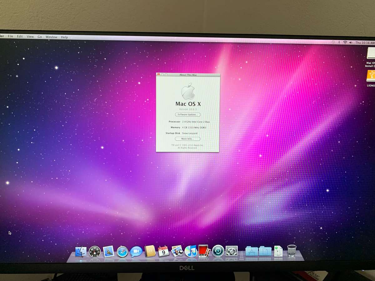 ORIGINAL SAMSUNG APPLE HARD DRIVE 3.5" | 500GB |  WITH MACOS SNOW LEOPARD PRE LOADED