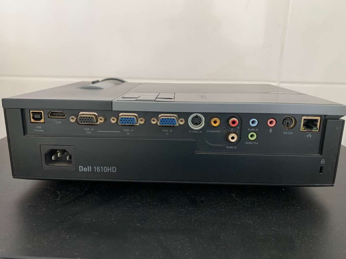 Dell 1610HD Standard Series HD Ready (1280 x 800) Projector PLEASE READ !!
