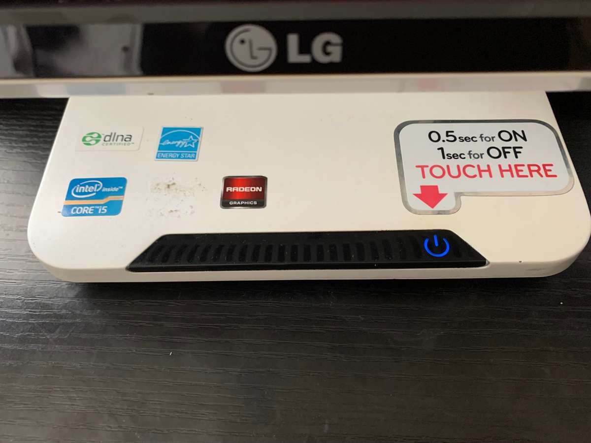 LG ALL IN ONE 24" TOUCH SCREEN PC | 240GB WD SOLID STATE DRIVE | INTEL i5 | 6mb Ram