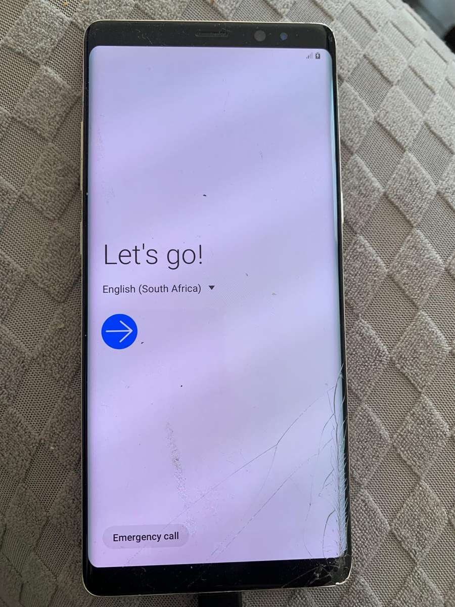 Samsung Galaxy Note 8 with 2 other phones