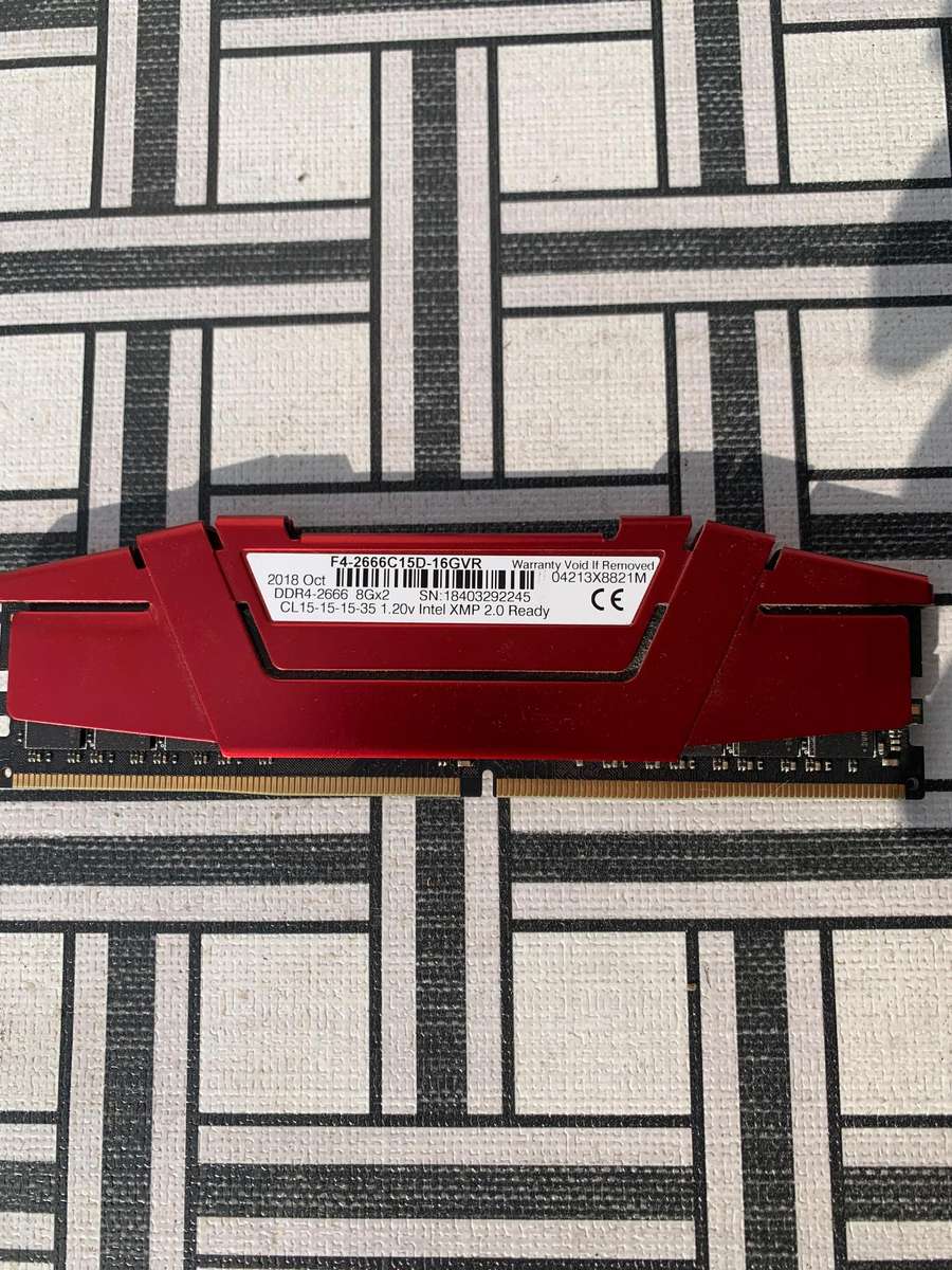 RIPJAWS RAM DDR4-2666 8GX2 | 16GB