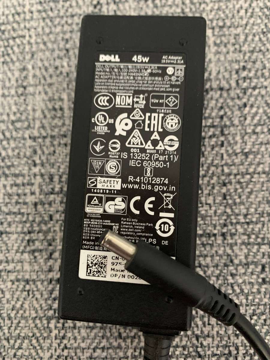 DELL LAPTOP CHARGER | 19.5V 2.31A 45W Pin size 4.5x3mm