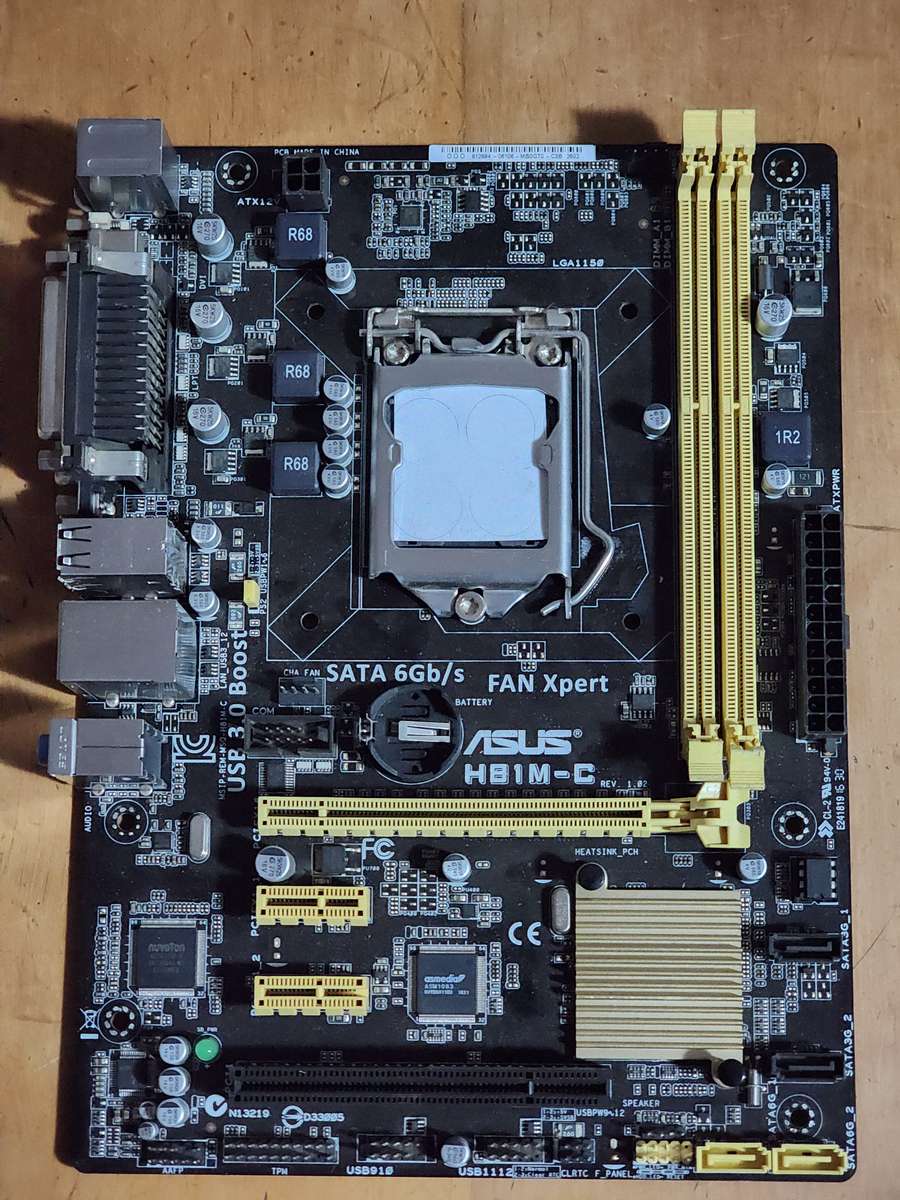 4th gen Asus H81 motherboard - faulty