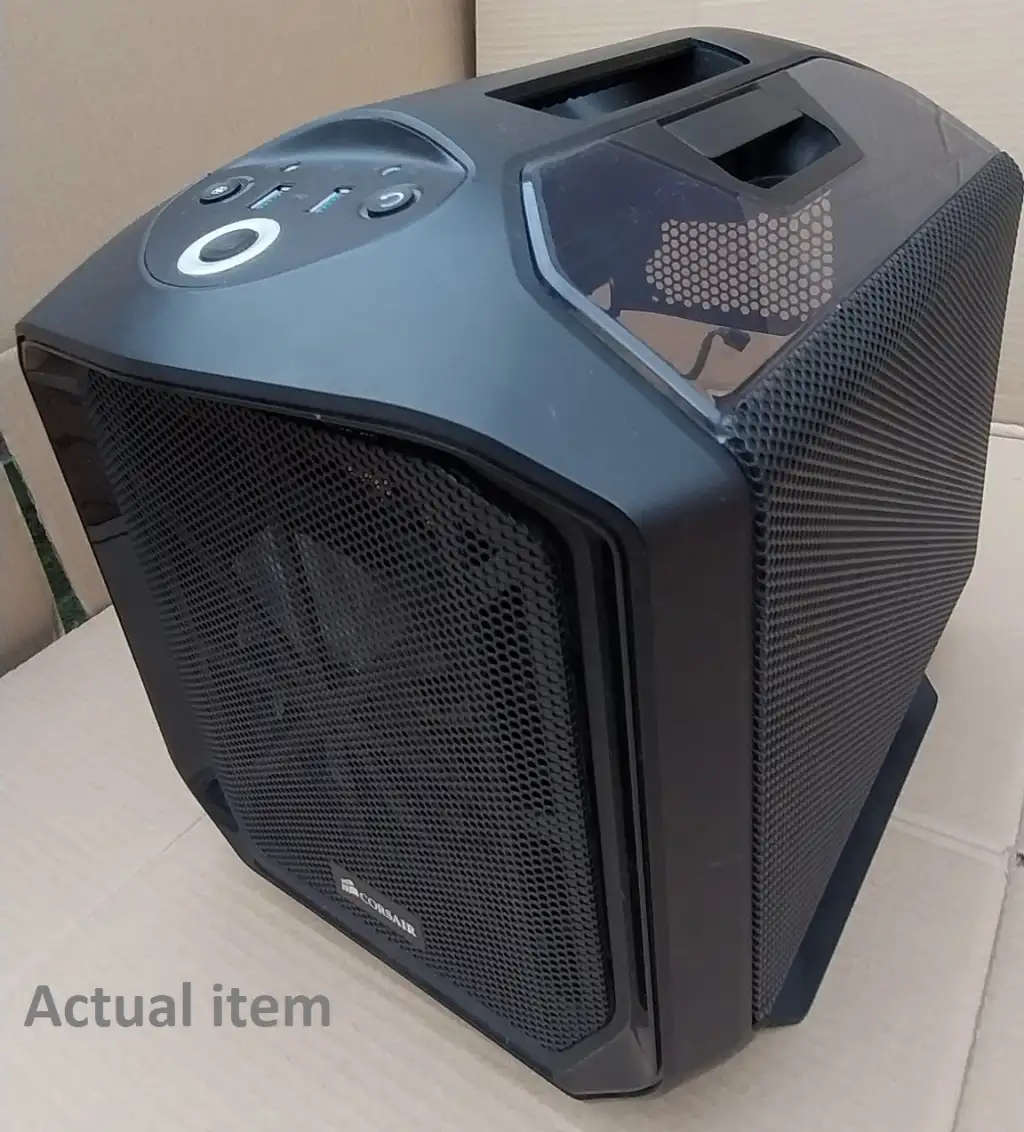 CORSAIR Mini ITX Gaming Case + 350w Thermaltake PSU