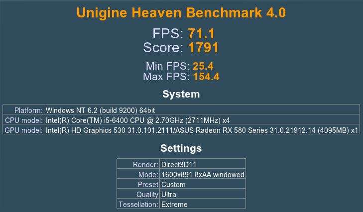6th gen Core i5 with 8GB RX580 Gaming PC