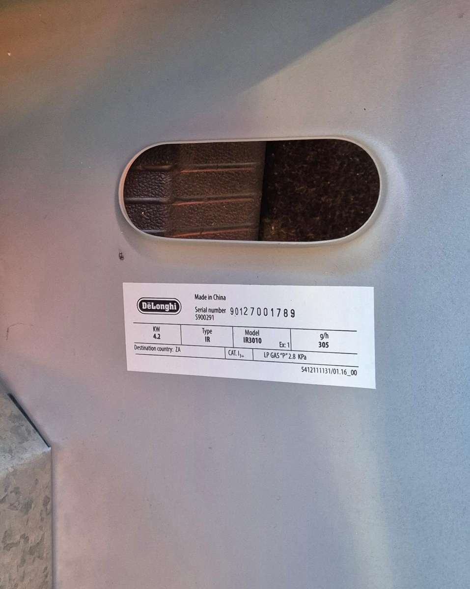 DeLonghi Gas Heater IR3010 IR3010