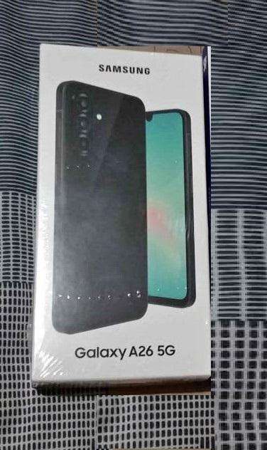 Samsung Galaxy A26 (Black, 128 GB)  (6 GB RAM) - sealed in BOX