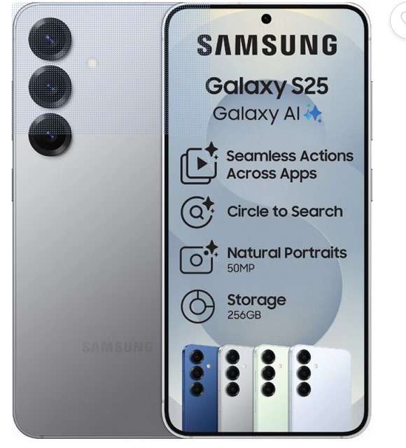 Samsung Galaxy S25 5G 256GB Dual Sim (Silver, 256 GB 12 GB RAM) ** Brand new still sealed in Box**