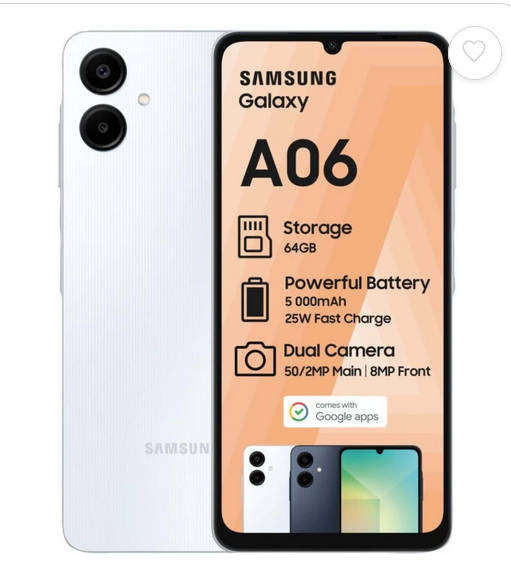 Galaxy A06 Light Blue 64GB