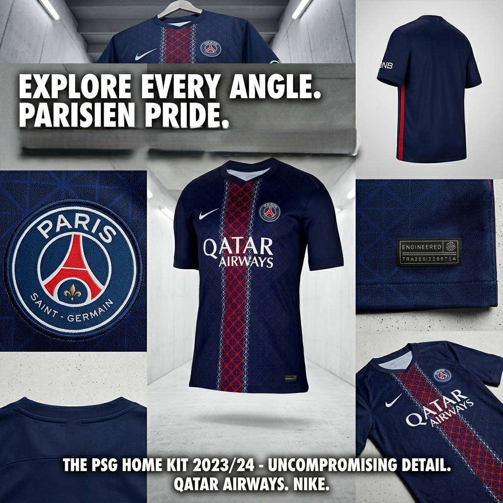 Nike Paris Saint-Germain Stadium 2025/26 Home Jersey  *Size avail -M to XL