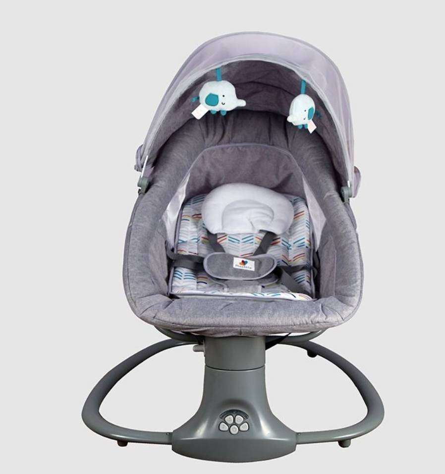 3-in-1 Deluxe Multi-Function Bassinet-Grey