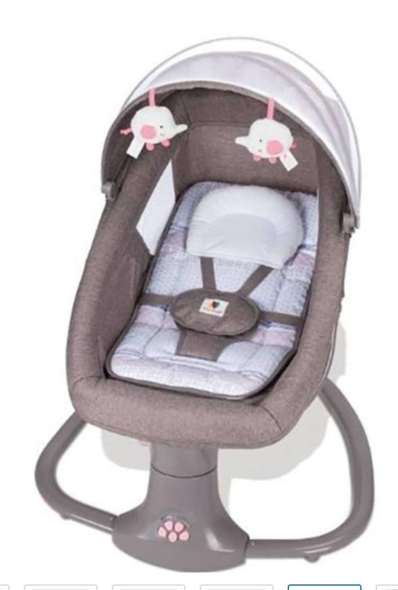 3-in-1 Deluxe Multi-Function Bassinet-Grey
