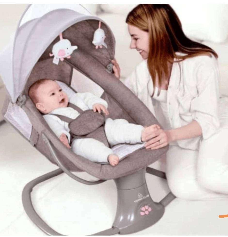 3-in-1 Deluxe Multi-Function Bassinet-Grey