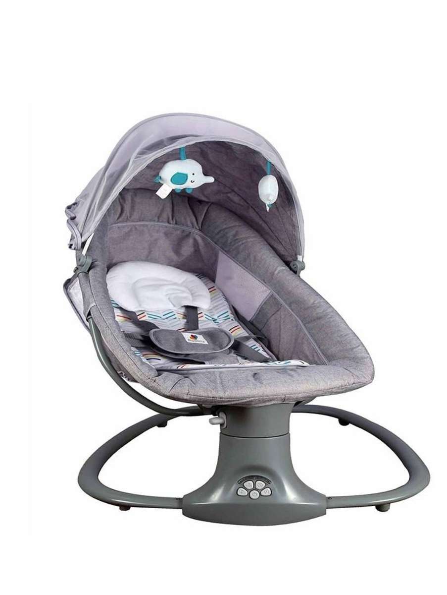 3-in-1 Deluxe Multi-Function Bassinet-Grey