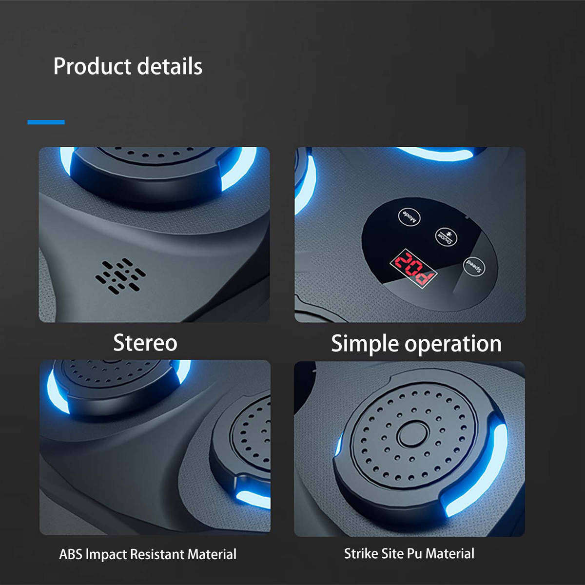 Bezosmax Bluetooth Music Boxing Machine with Gloves, Wall Mounted Trainer -BezosMax