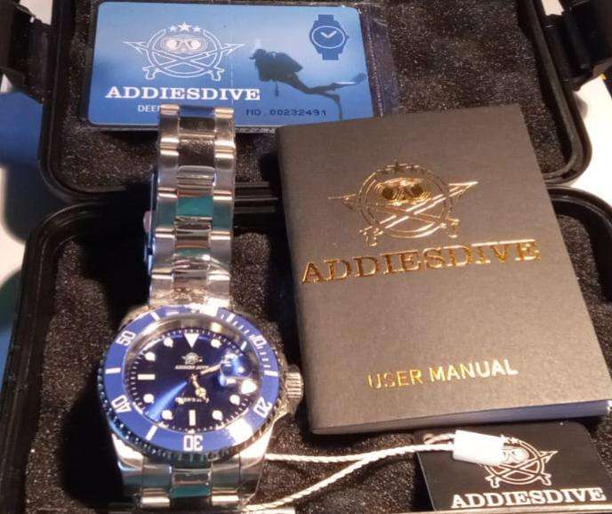 ADDIESDIVE Sub Quartz Watch Diver's 200M H3QZ