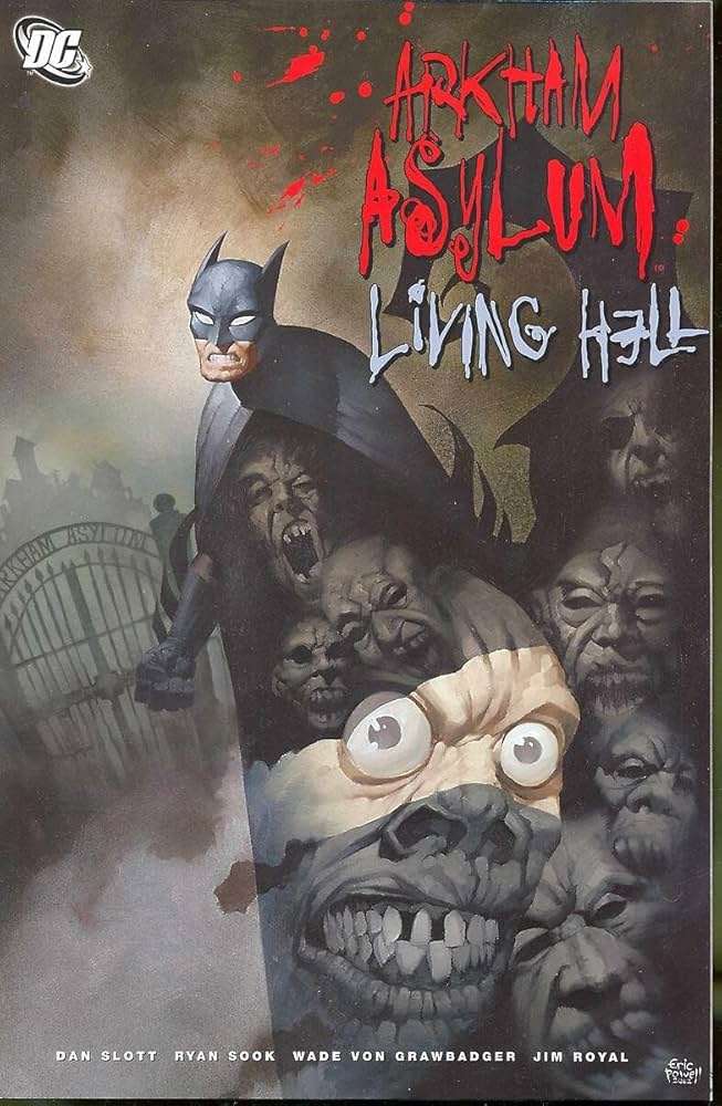 Comicsx5-ArkhamAsylum-ASeriousHouseonSerEarth&2LivingHell3Akira 1-3-4WolverineGetMystique5PrideofBag