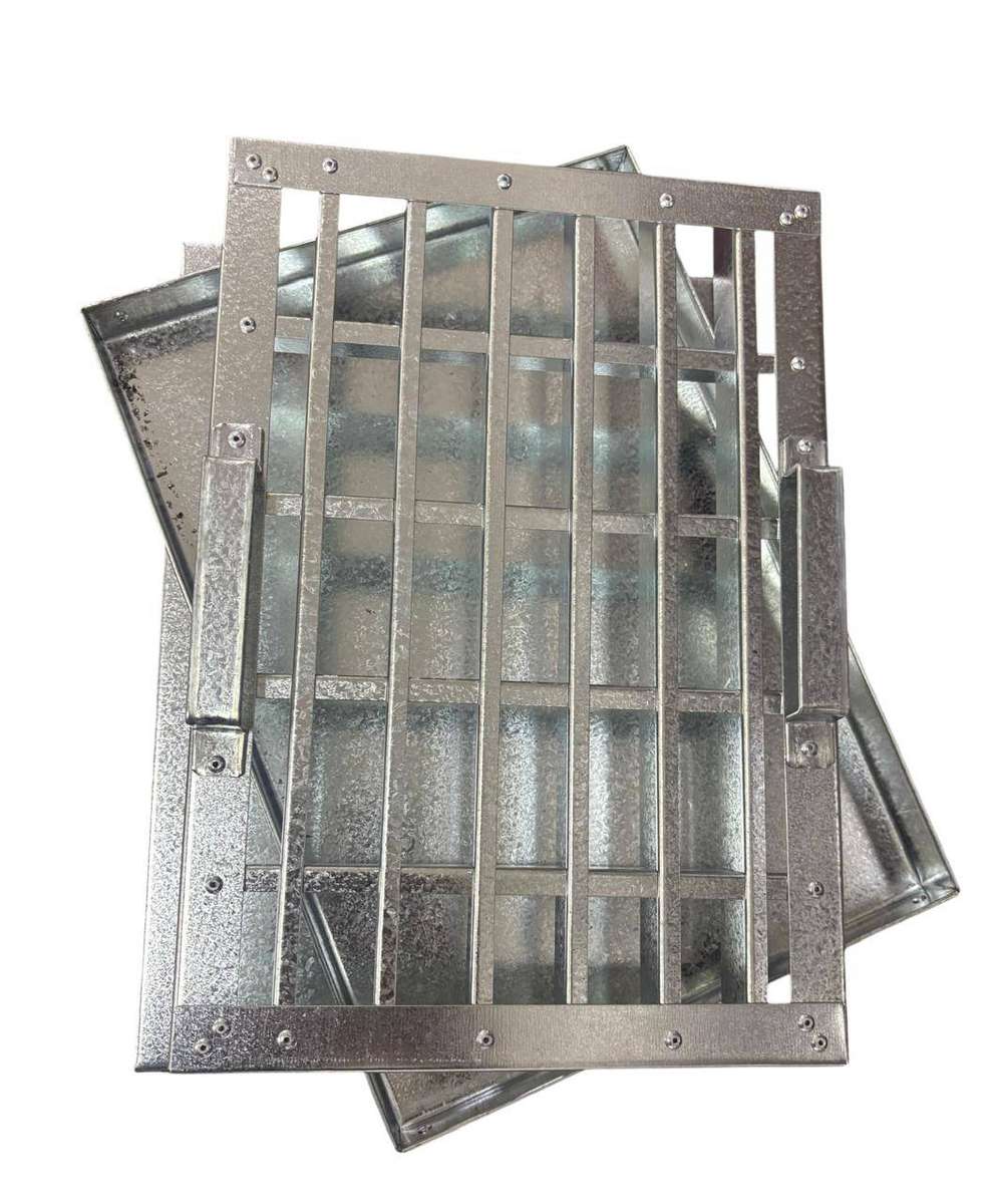 Steel Rusk and Fudge Mould Tray - 35 Cavity Baking Cutter Mold