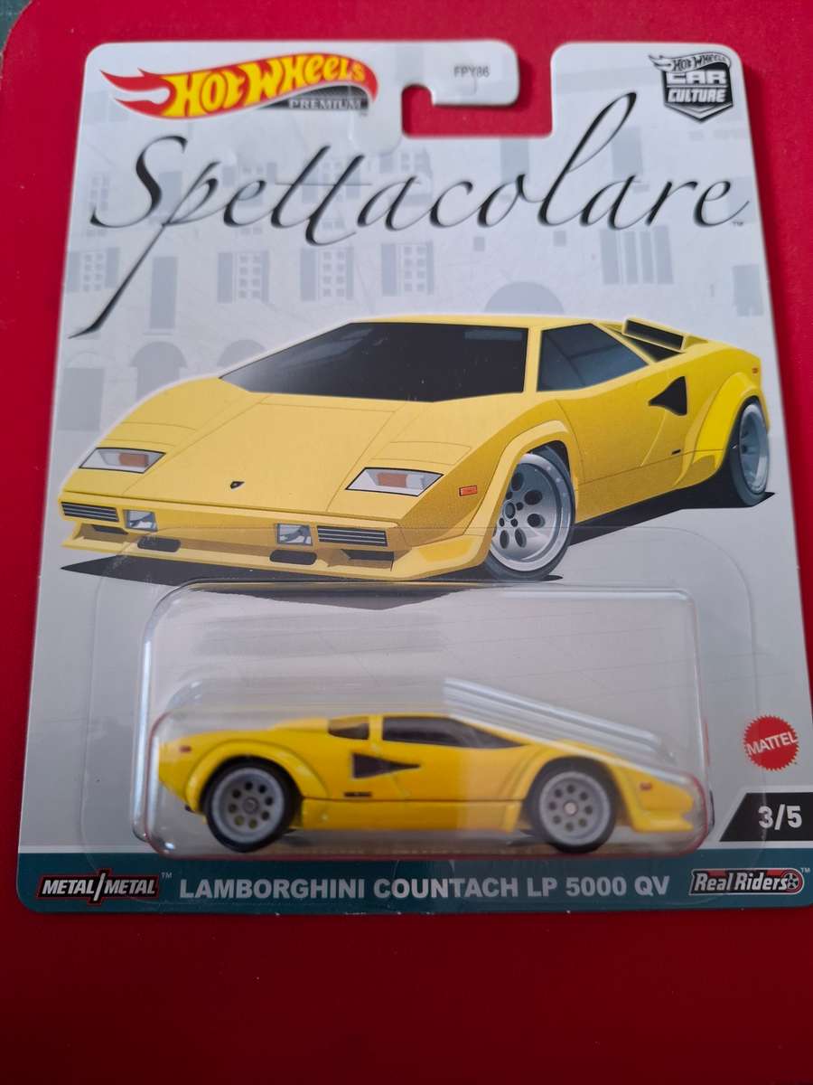 Hot Wheels Premium Lamborghini Countach LP 5000 QV "Spettacolare"