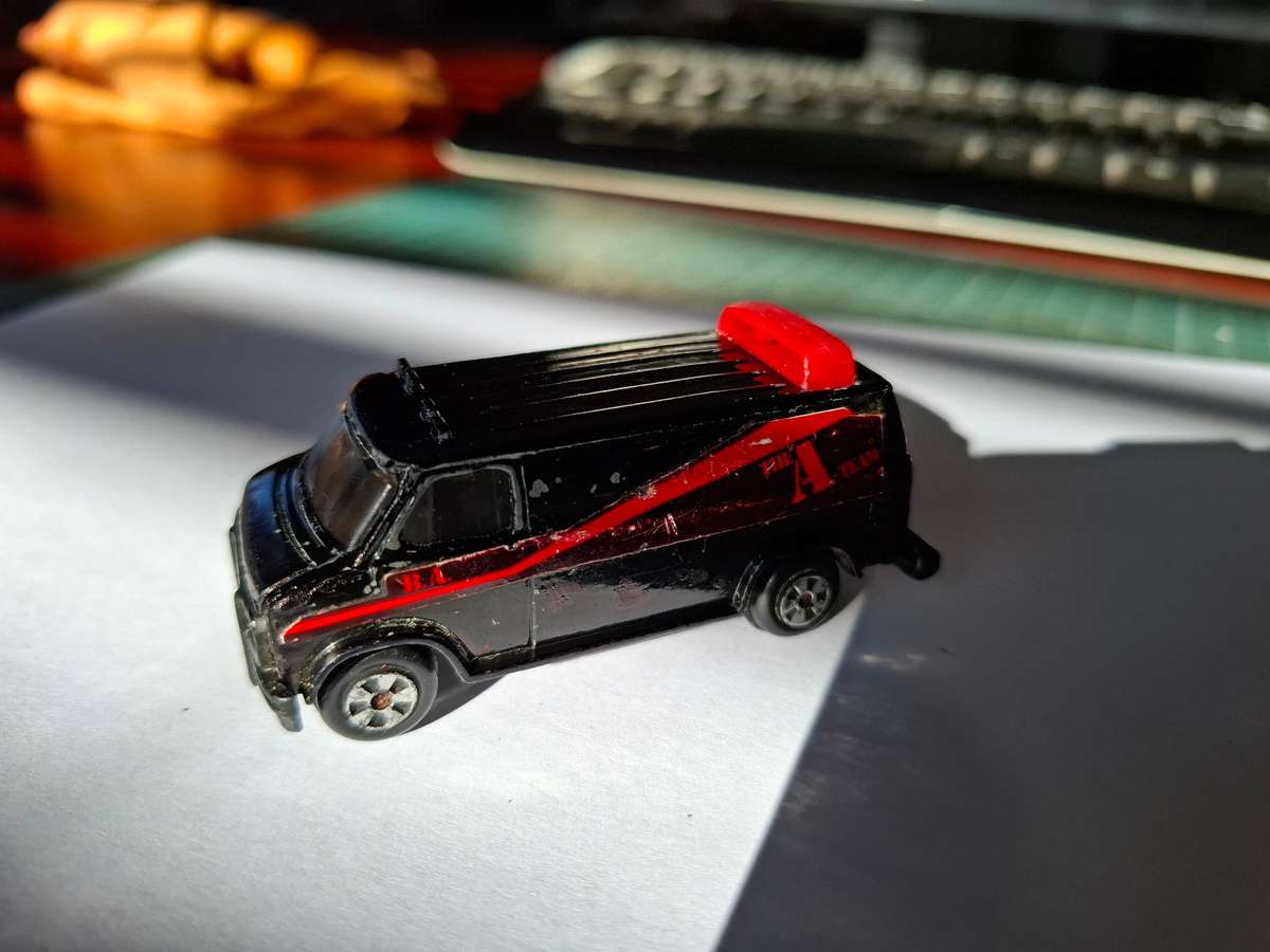 Vintage ERTL A Team Van