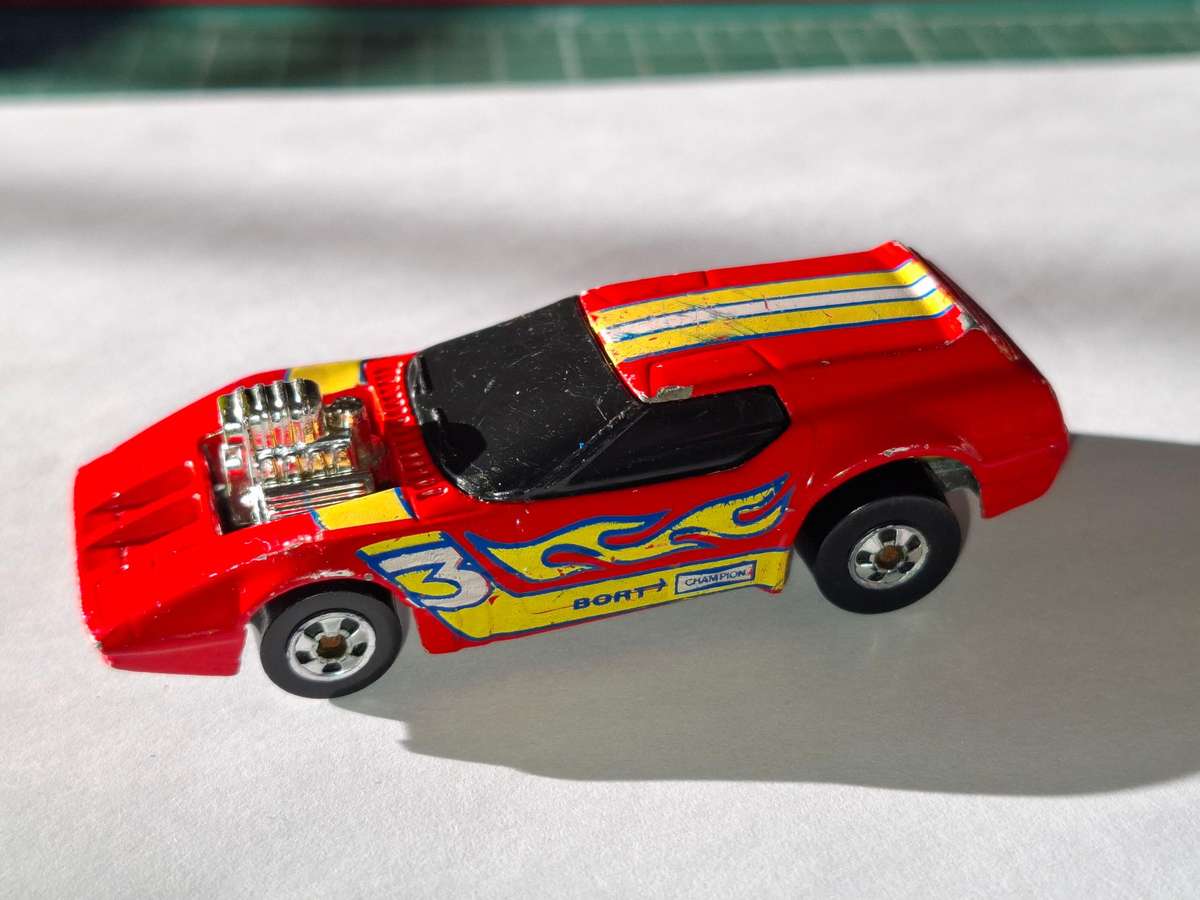 Vintage Hot Wheels 1985 Body Swappers Red Mean Dream Racer