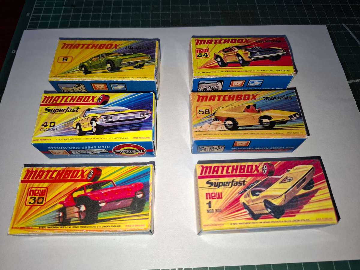 Matchbox Lesney Reproduction Boxes