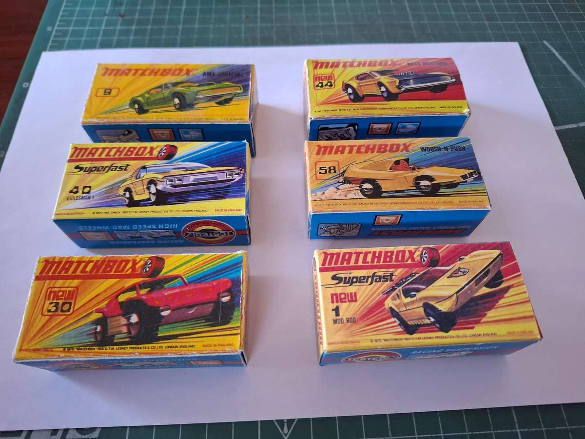 Matchbox Lesney Reproduction Boxes