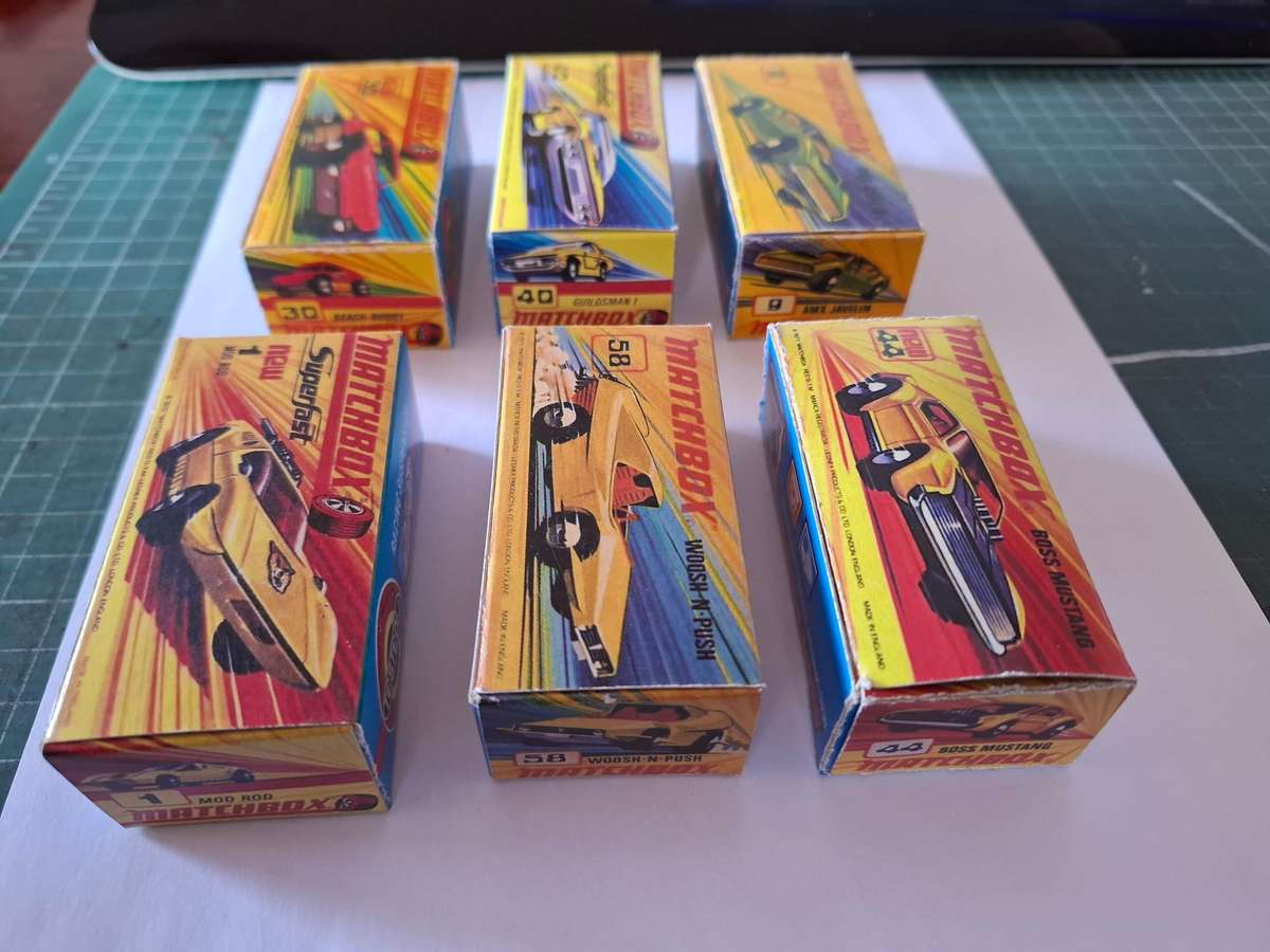 Matchbox Lesney Reproduction Boxes