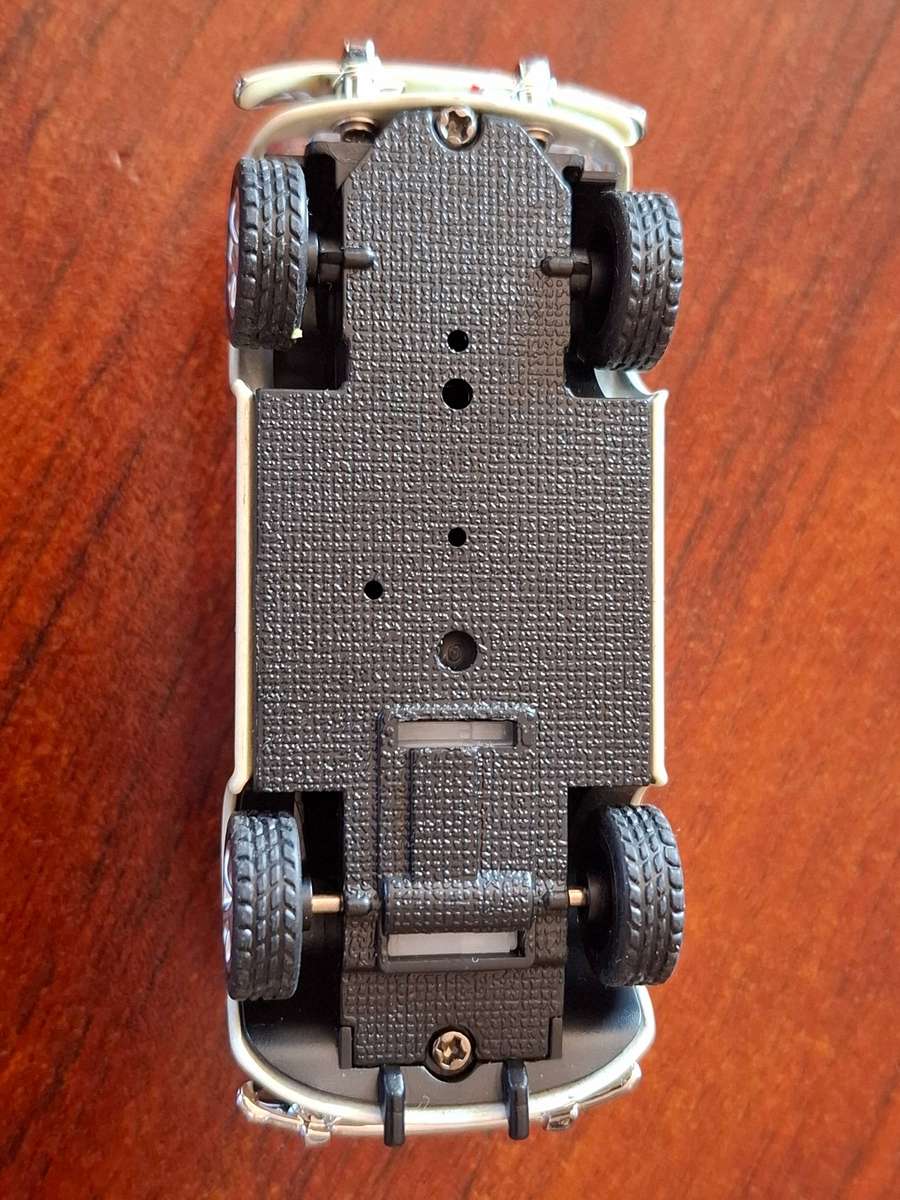 VW Beetle "Herbie style" with rubber wheels