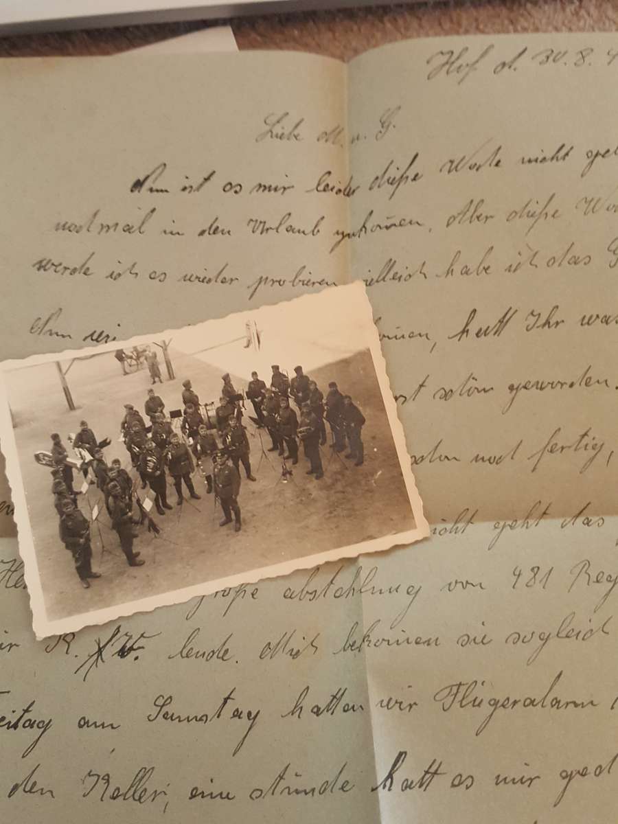 WW2 World War 2 German Soldiers letters to home 1942