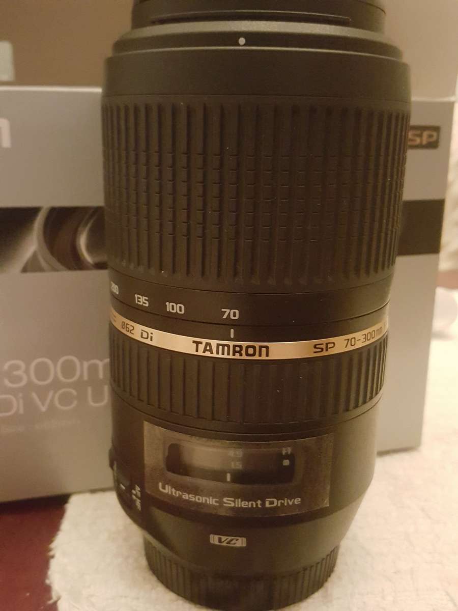 TAMRON SP 70-300MM F/4-5.6 DI VC USD LENS FOR CANON
