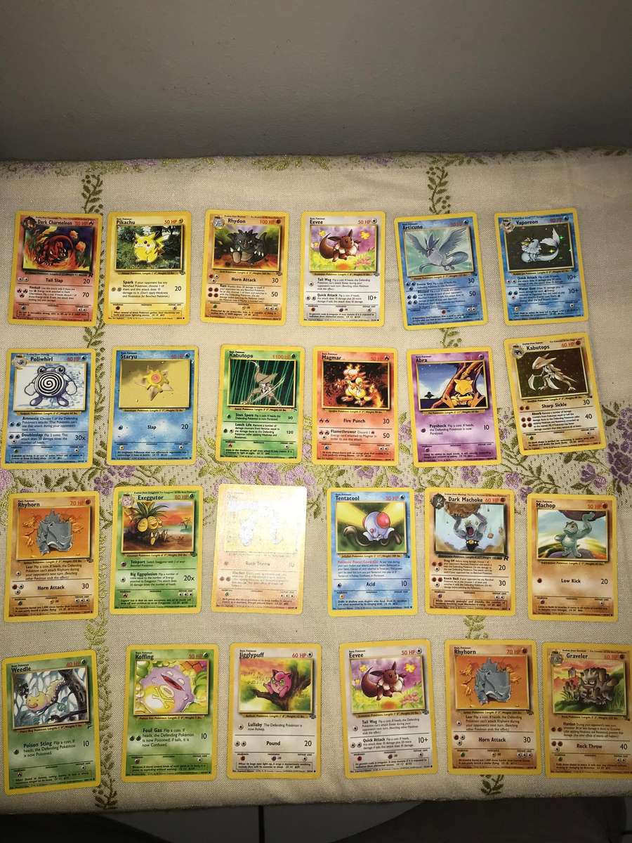 1995 POKEMON CARDS (139 Cards Total) (VG+)
