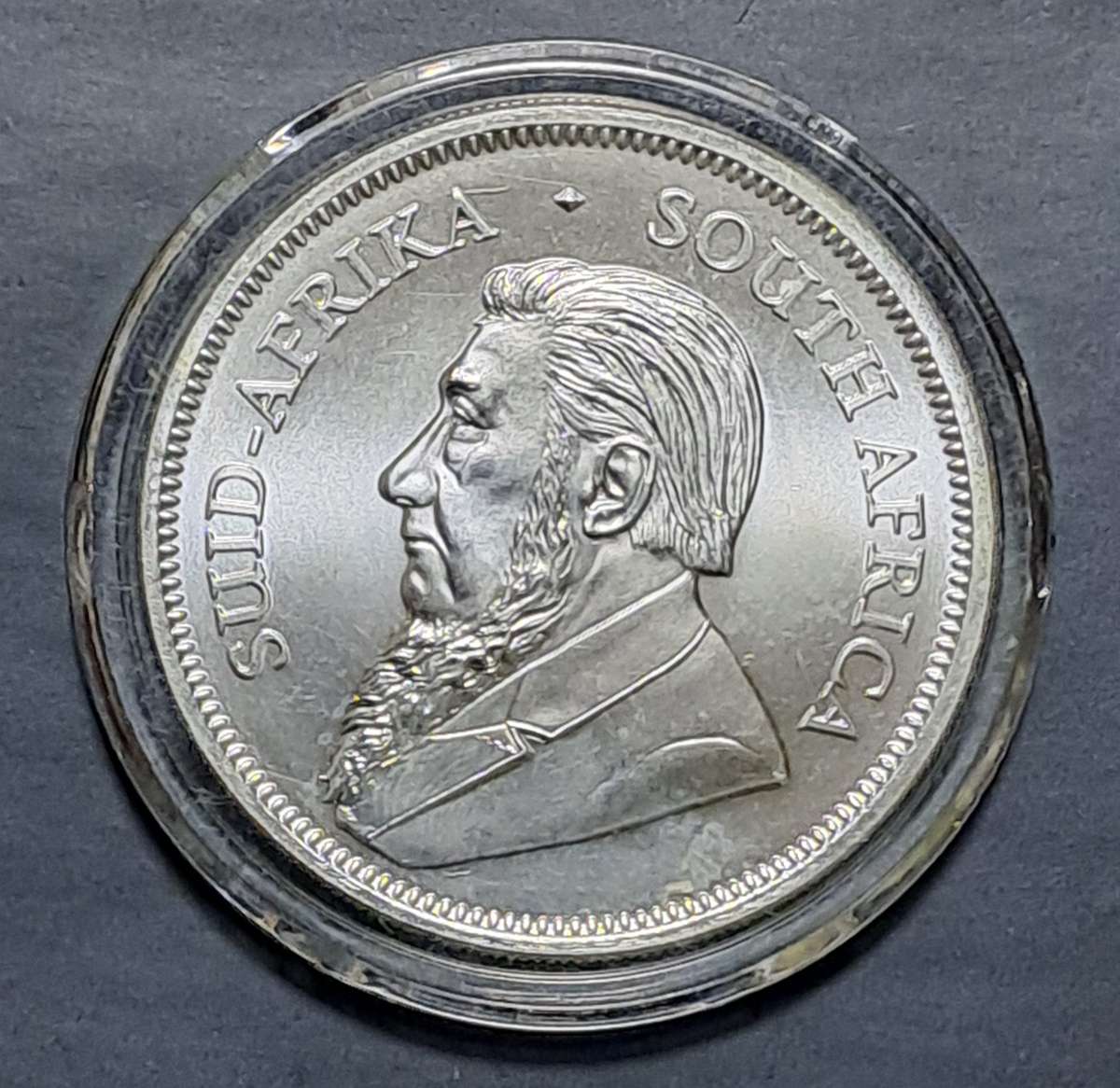 Stunning 2022 UNC Silver 1 oz Krugerrand ***Crazy Wednesday ***comes in a capsule!