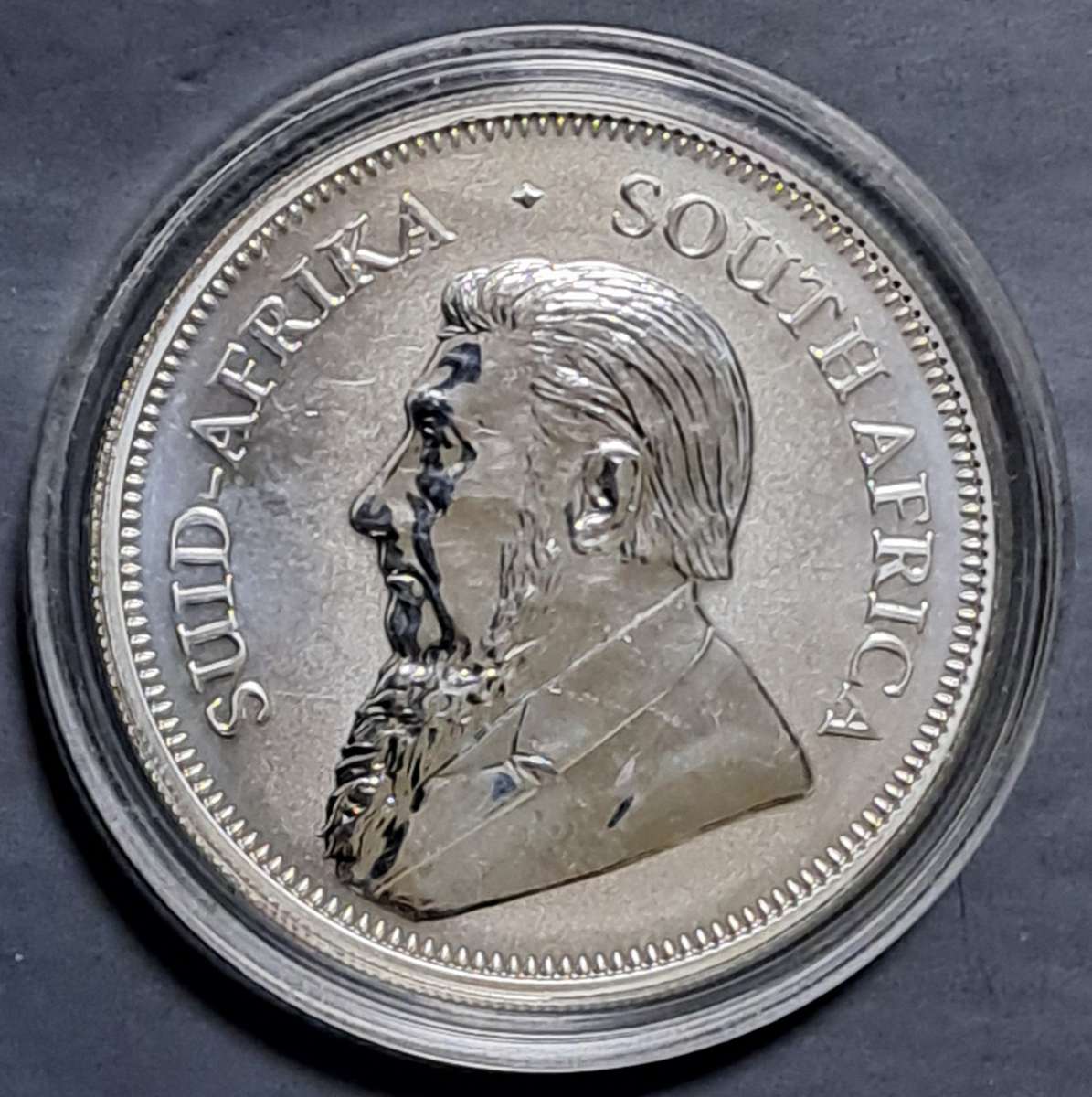 Premium UNC 2017 Silver 1 oz Krugerrand 50 yr Privy ***Crazy Wednesday *** Comes in capsule!No Cert!