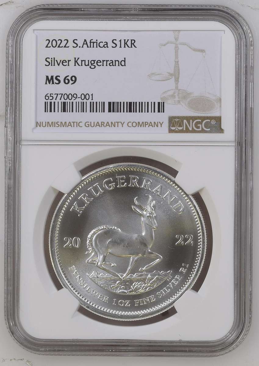 2022 Silver Krugerrand S1R NGC MS69