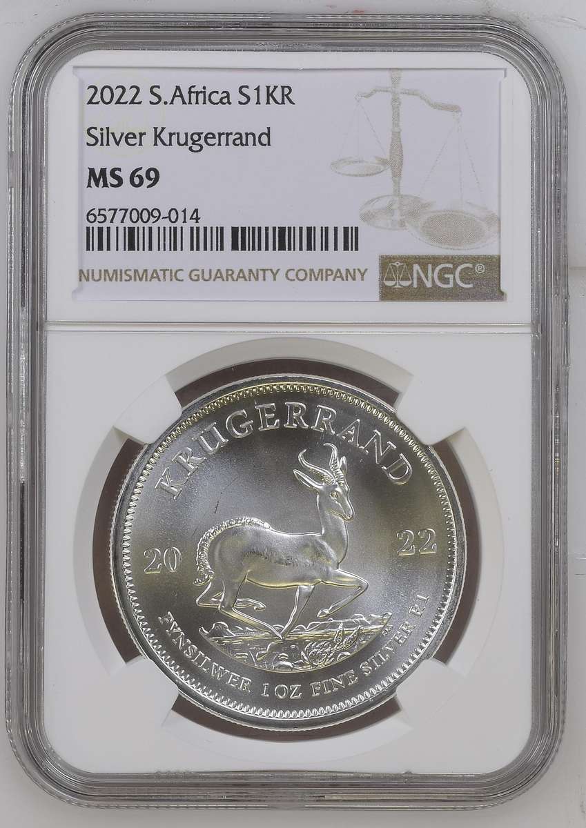 2022 Silver Krugerrand S1R NGC MS69