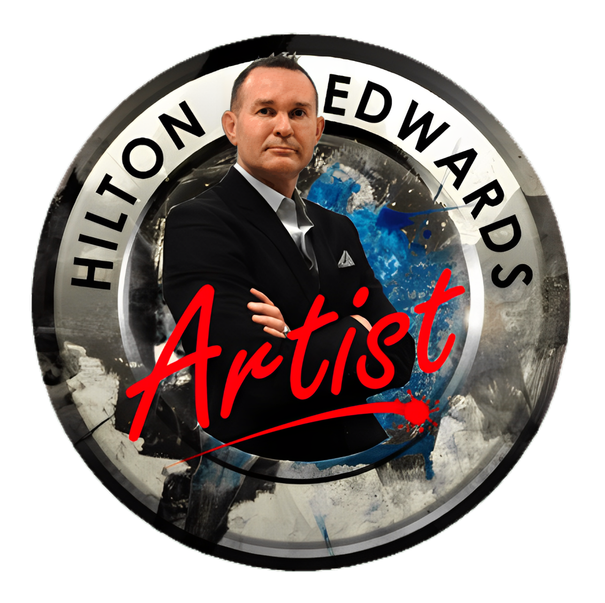 Hilton Edwards Abstract Art Painting - Hadeda