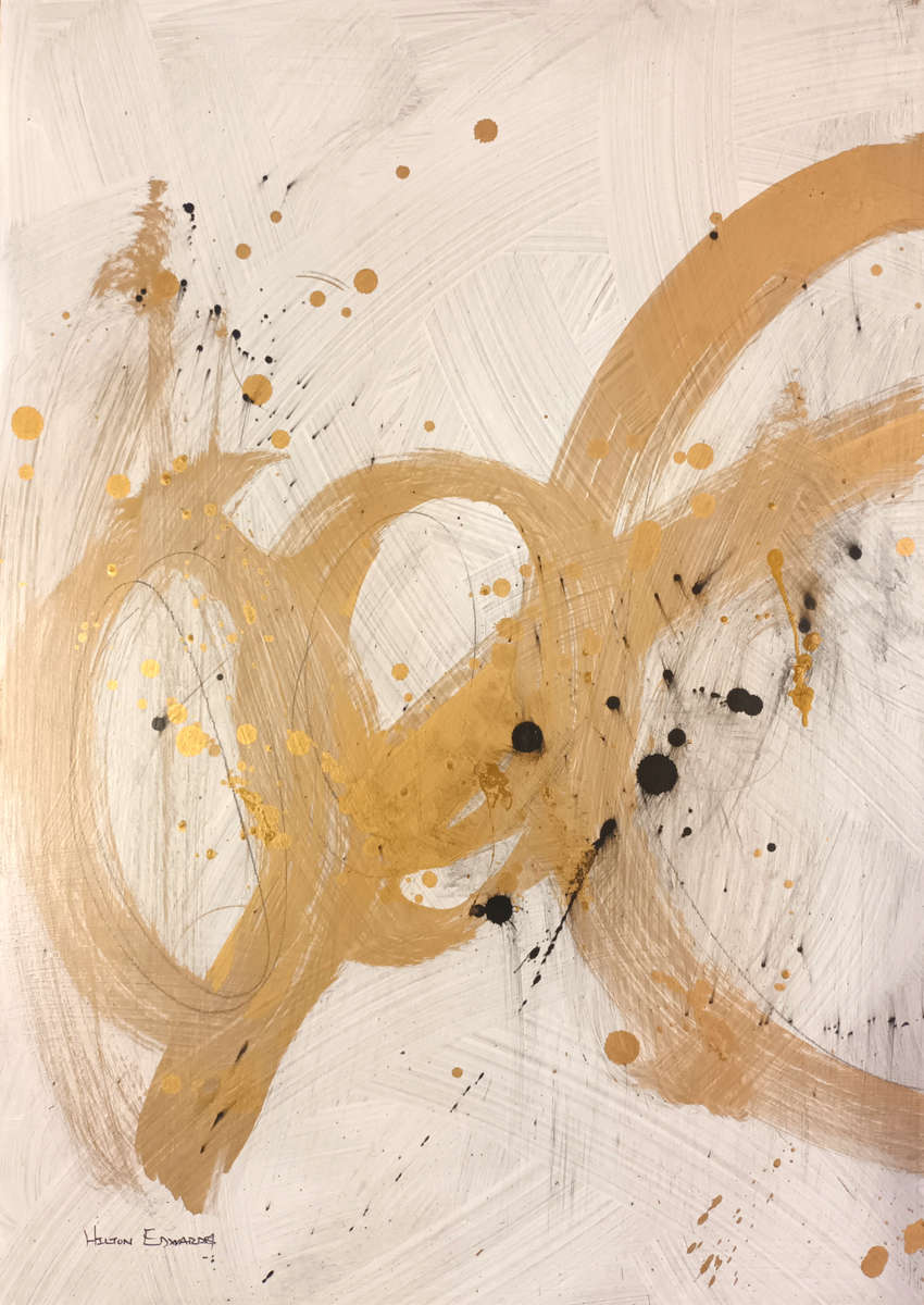 Hilton Edwards Abstract Art Painting - diptych