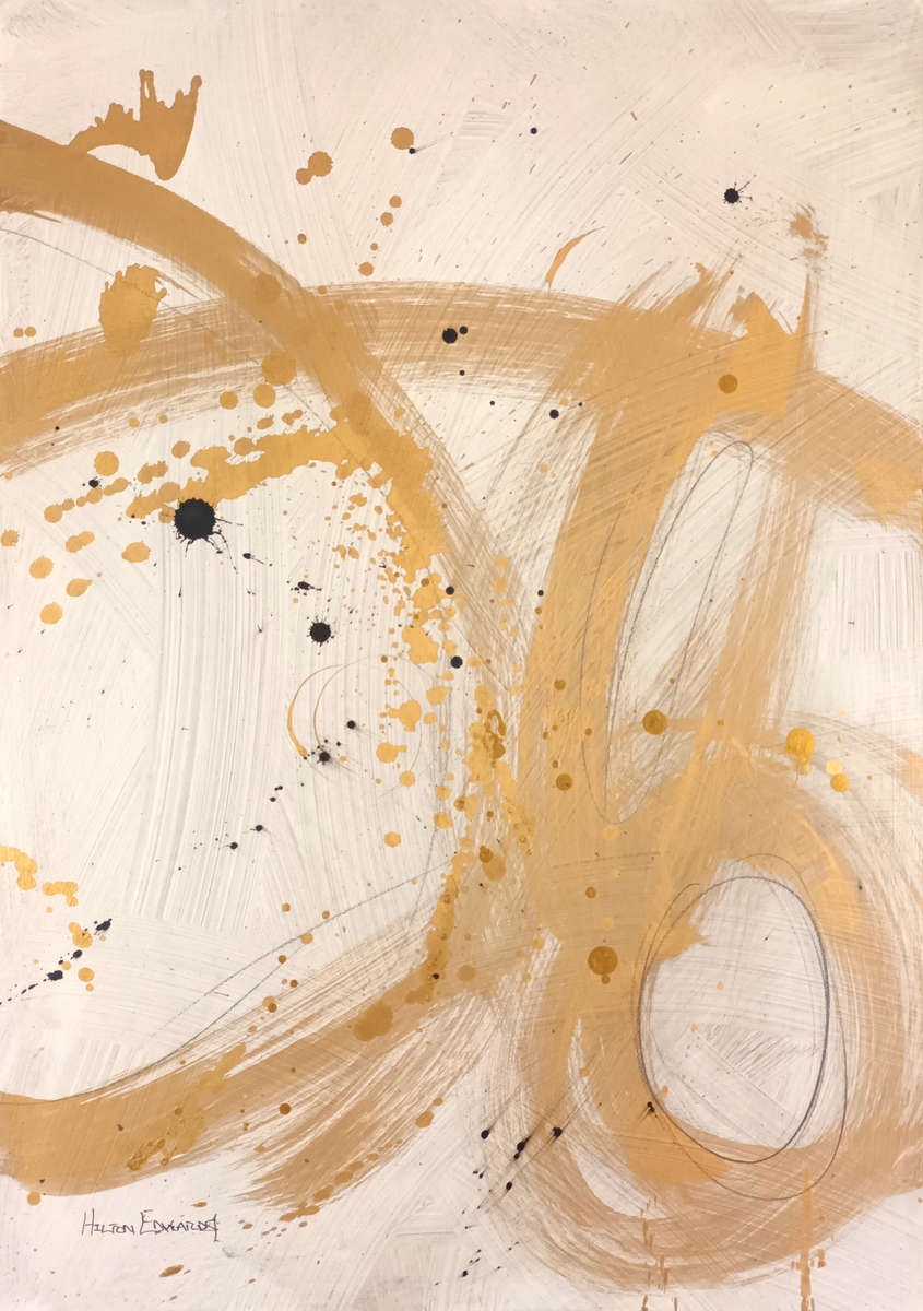 Hilton Edwards Abstract Art Painting - diptych