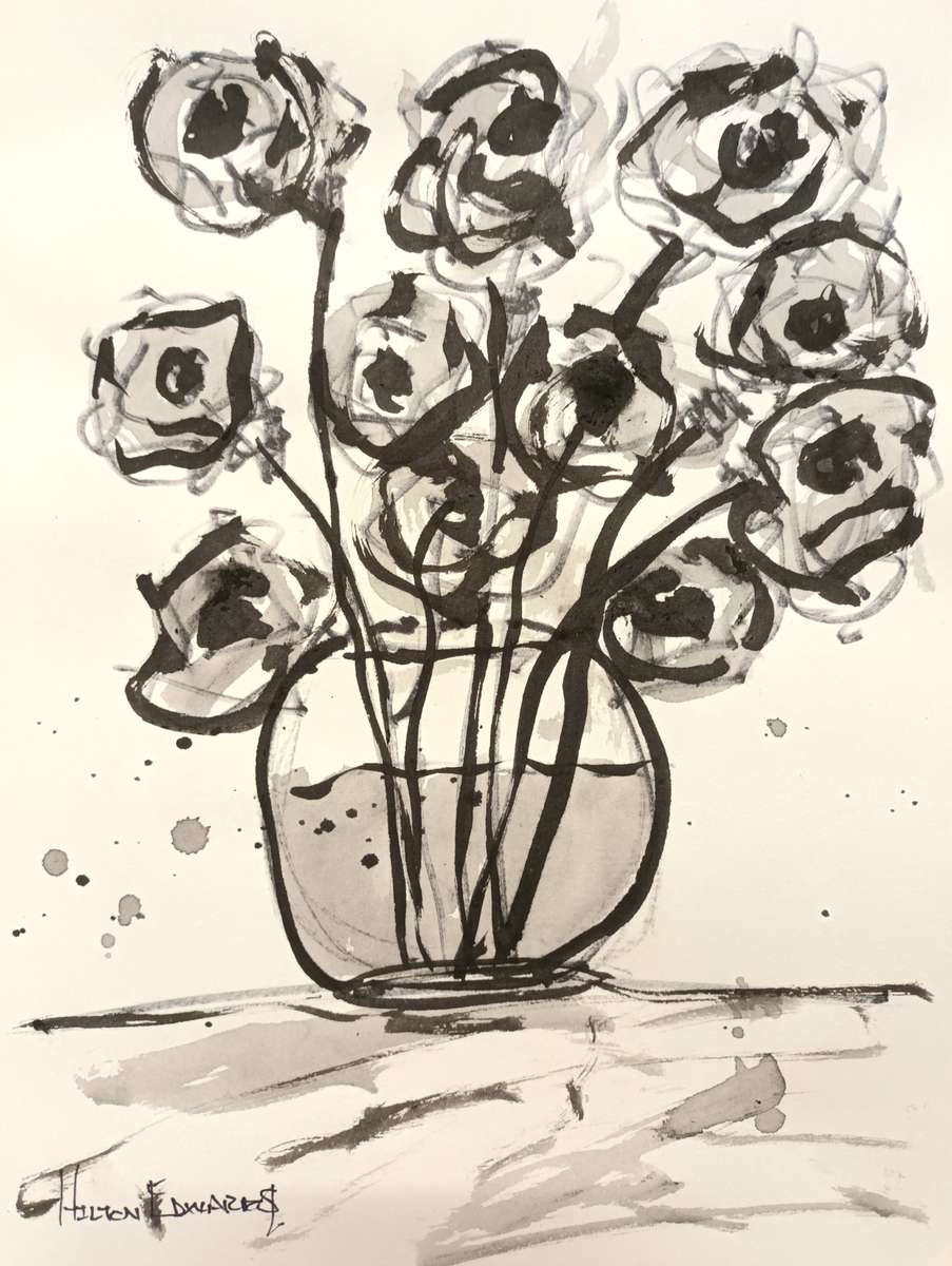 Hilton Edwards  - floral series