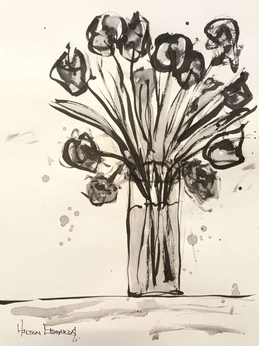 Hilton Edwards  - floral series