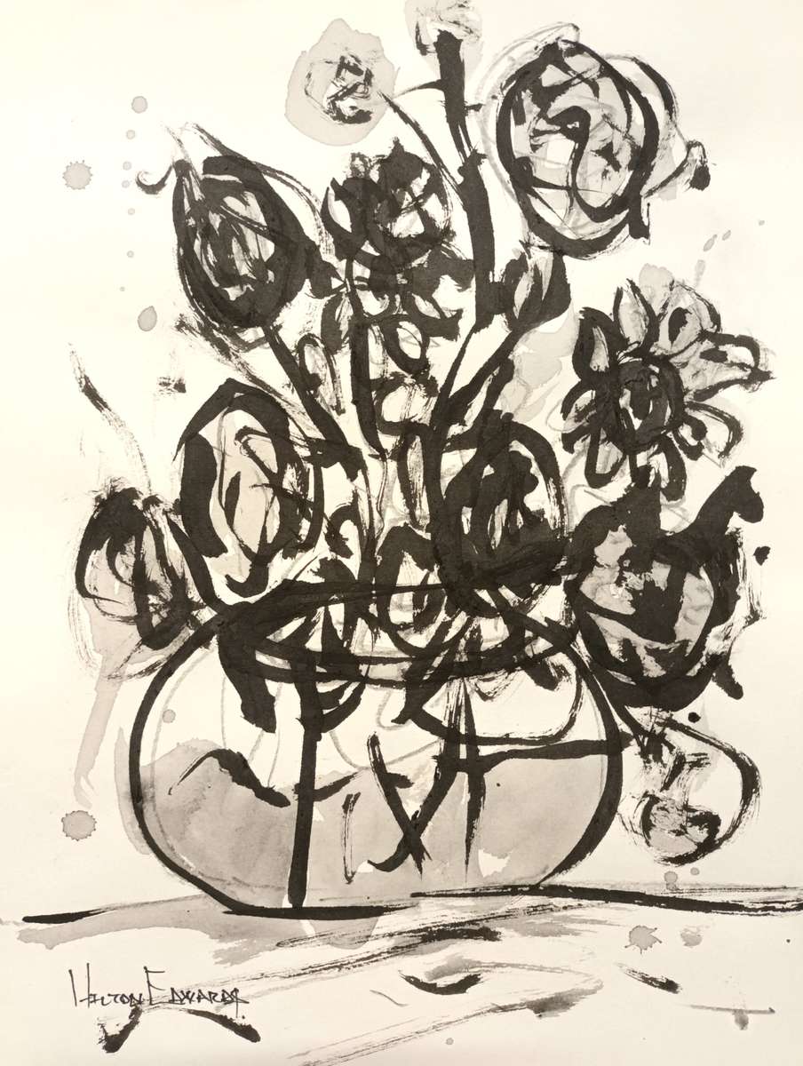 Hilton Edwards  - floral series
