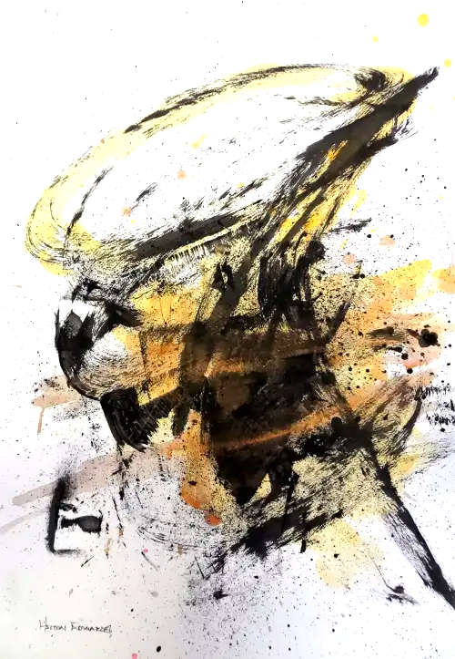 Hilton Edwards Abstract Art Painting